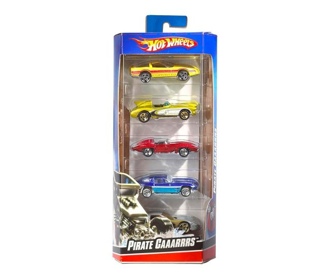 5 coches Hot Wheels