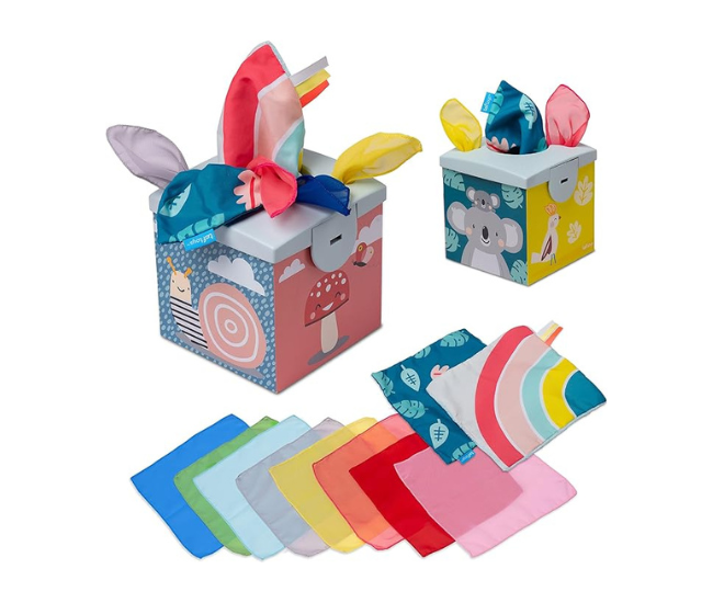 Caja para meter y sacar pañuelos