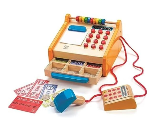 Caja Registradora de Madera