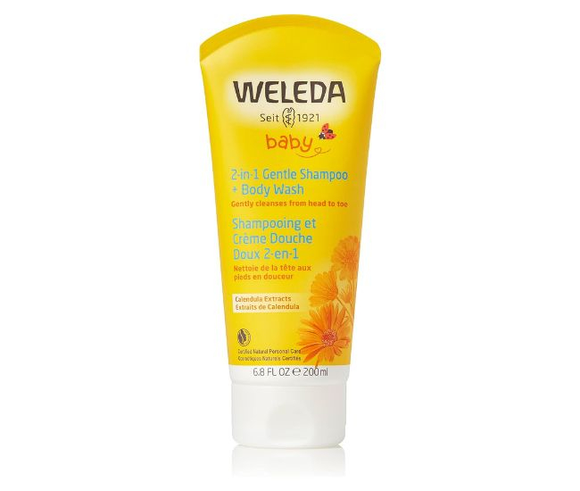 Gel y champú de caléndula Weleda