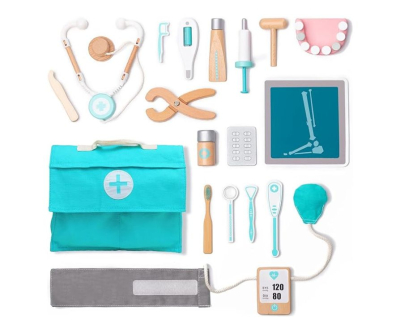  Maletín Medico de Madera para niños