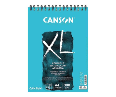 Cuaderno con papel de acuarela