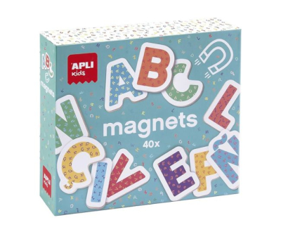 Abecedario magnético de madera