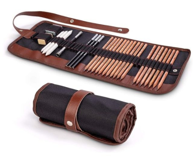 Set de lápices de dibujo y bocetos